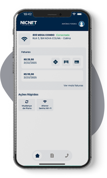 Interface do App